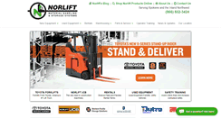 Desktop Screenshot of norlift.com